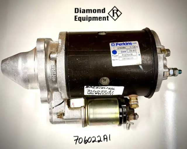 Mccormick / Argo Parts Starter, 706022A1 1