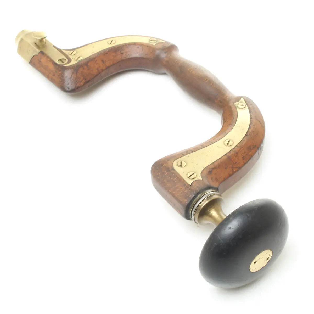 Old Wooden Button Brace (Beech) 1