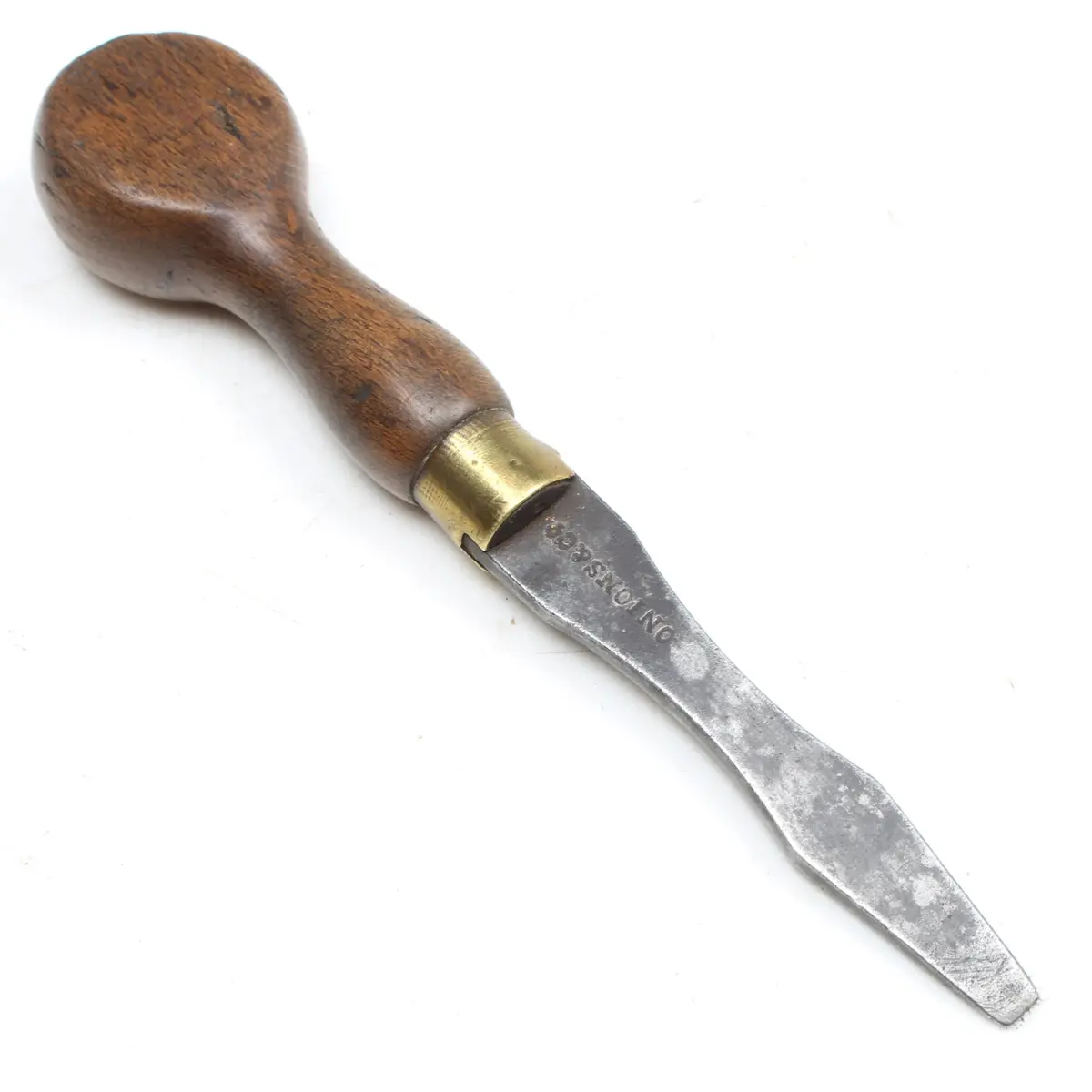 Old Small Onions & Co Turnscrew Screwdriver - 2 1/2" (Beech) 1