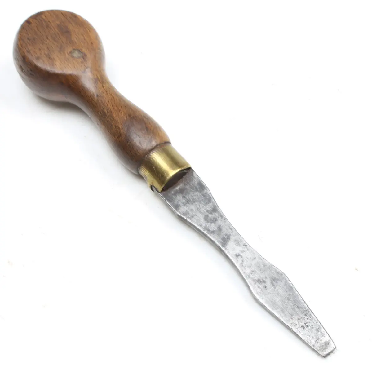 Old Small Onions & Co Turnscrew Screwdriver - 2 1/2" (Beech) 2