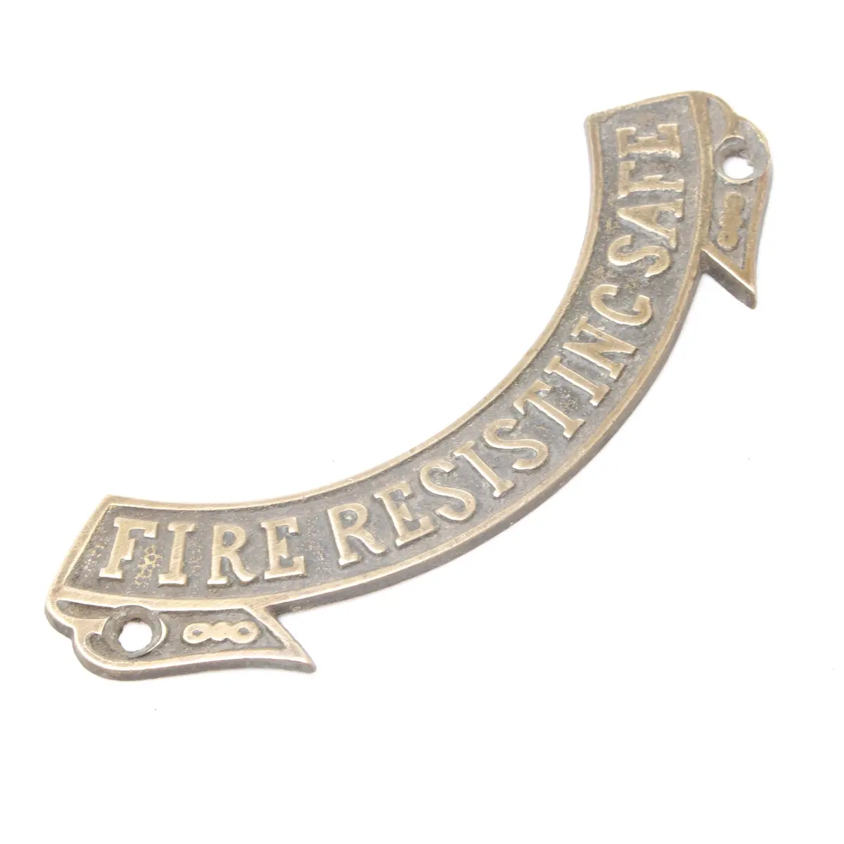 Old Fire Resisting Safe Sign 1