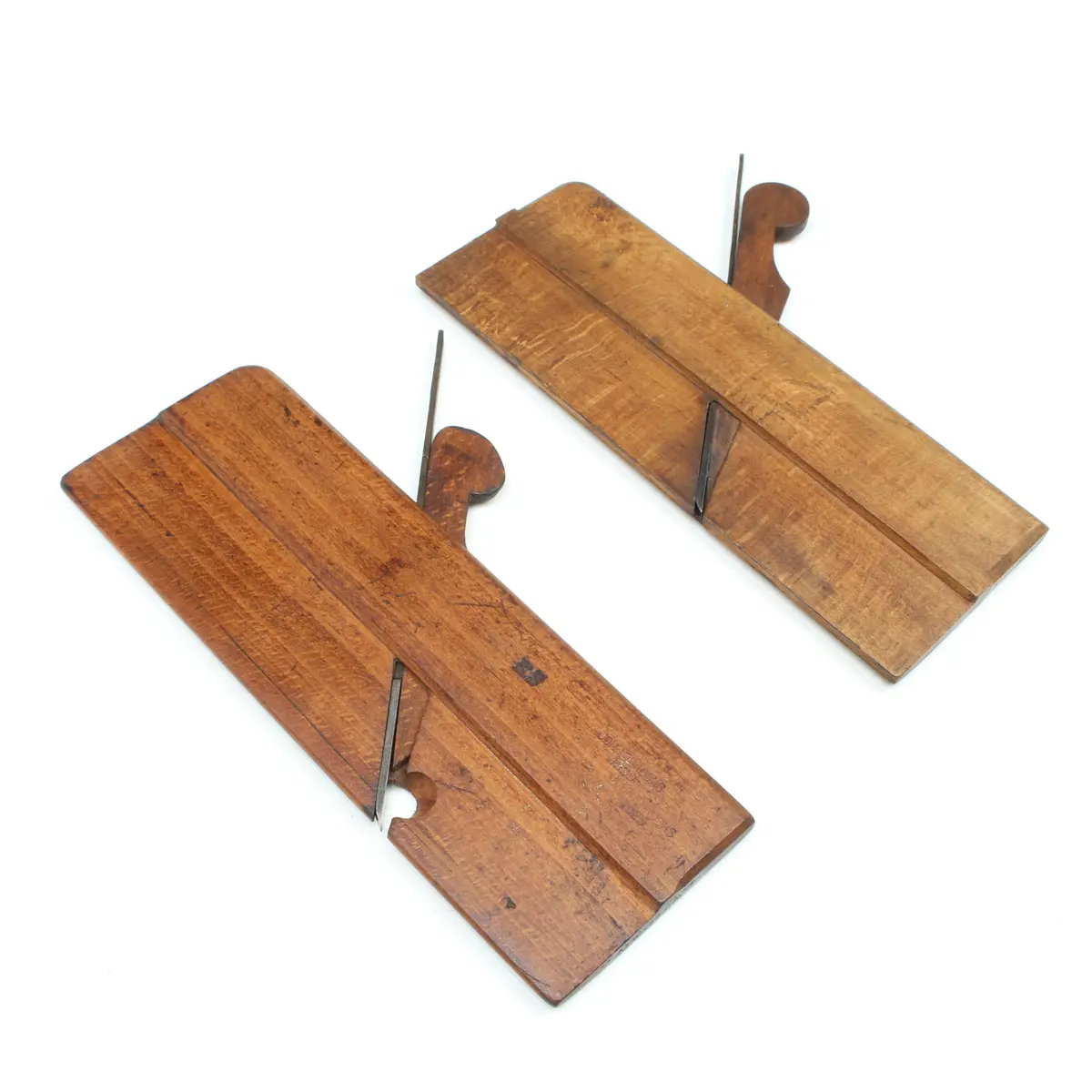 2X Narrow Hollow And Round Planes (Beech) 1