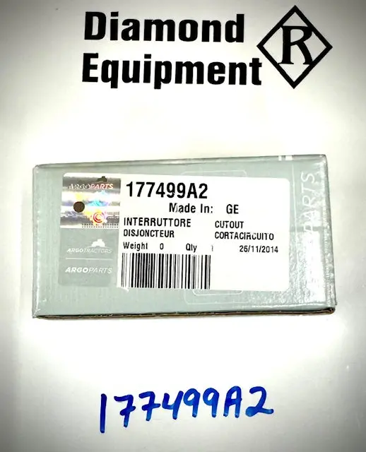 Mccormick / Argo Parts Switch, 177499A2 1