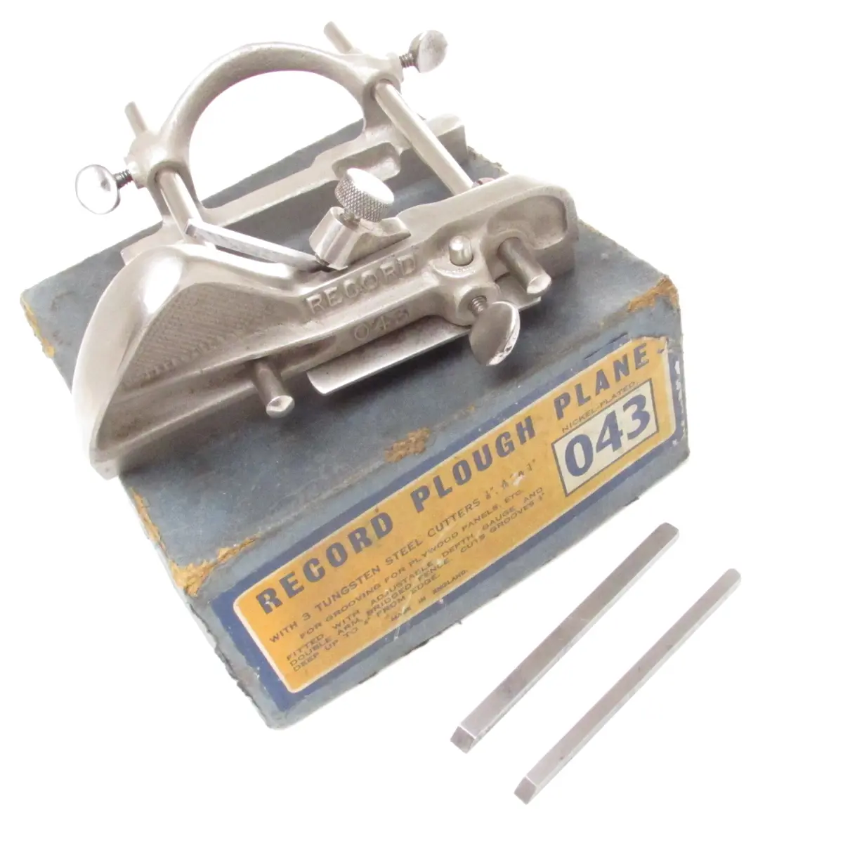 Sold - Record Small Plough Plane No. 043 1