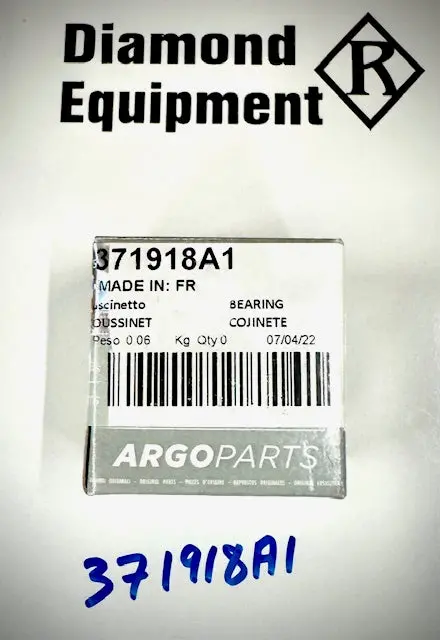 Mccormick / Argo Parts Bearing, 371918A1 1