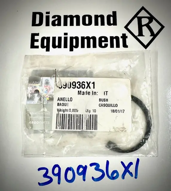 Mccormick / Argo Parts Retaining Ring, 390936X1 1