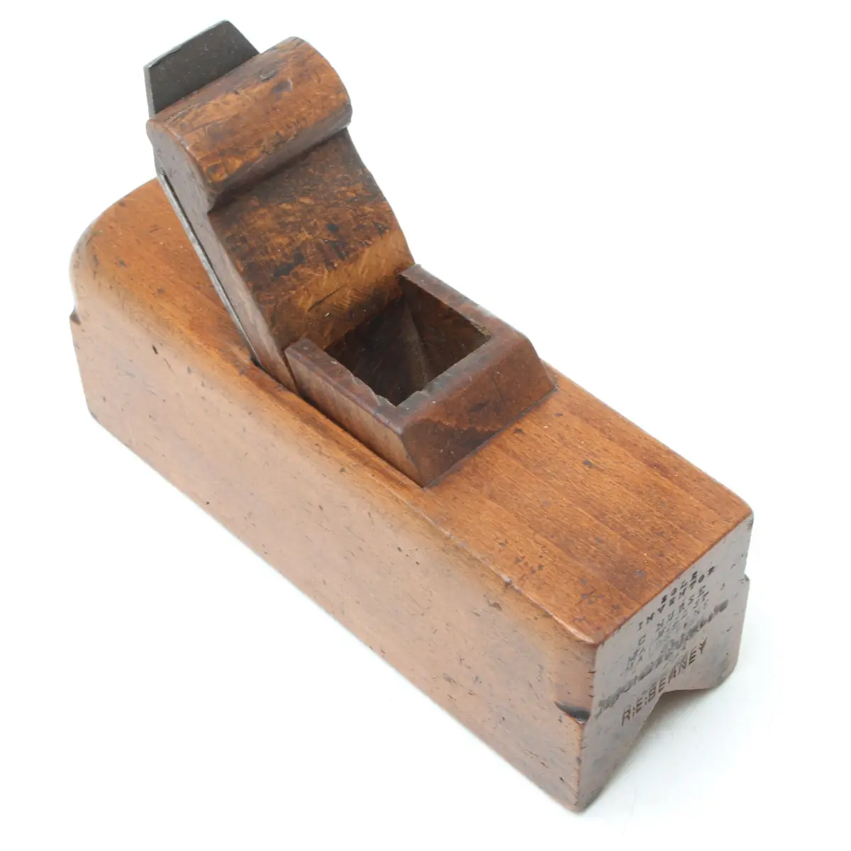 Sold - Nurse (Maidstone) Wooden Chamfer Plane (Beech) 1
