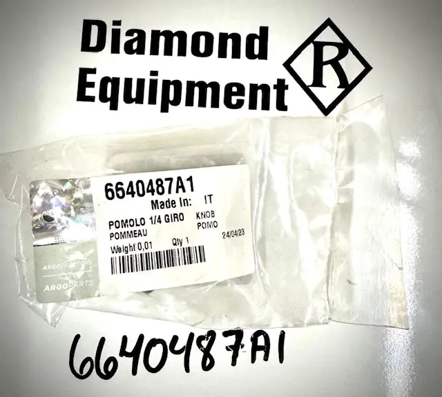 Mccormick / Argo Parts Knob, 6640487A1 1