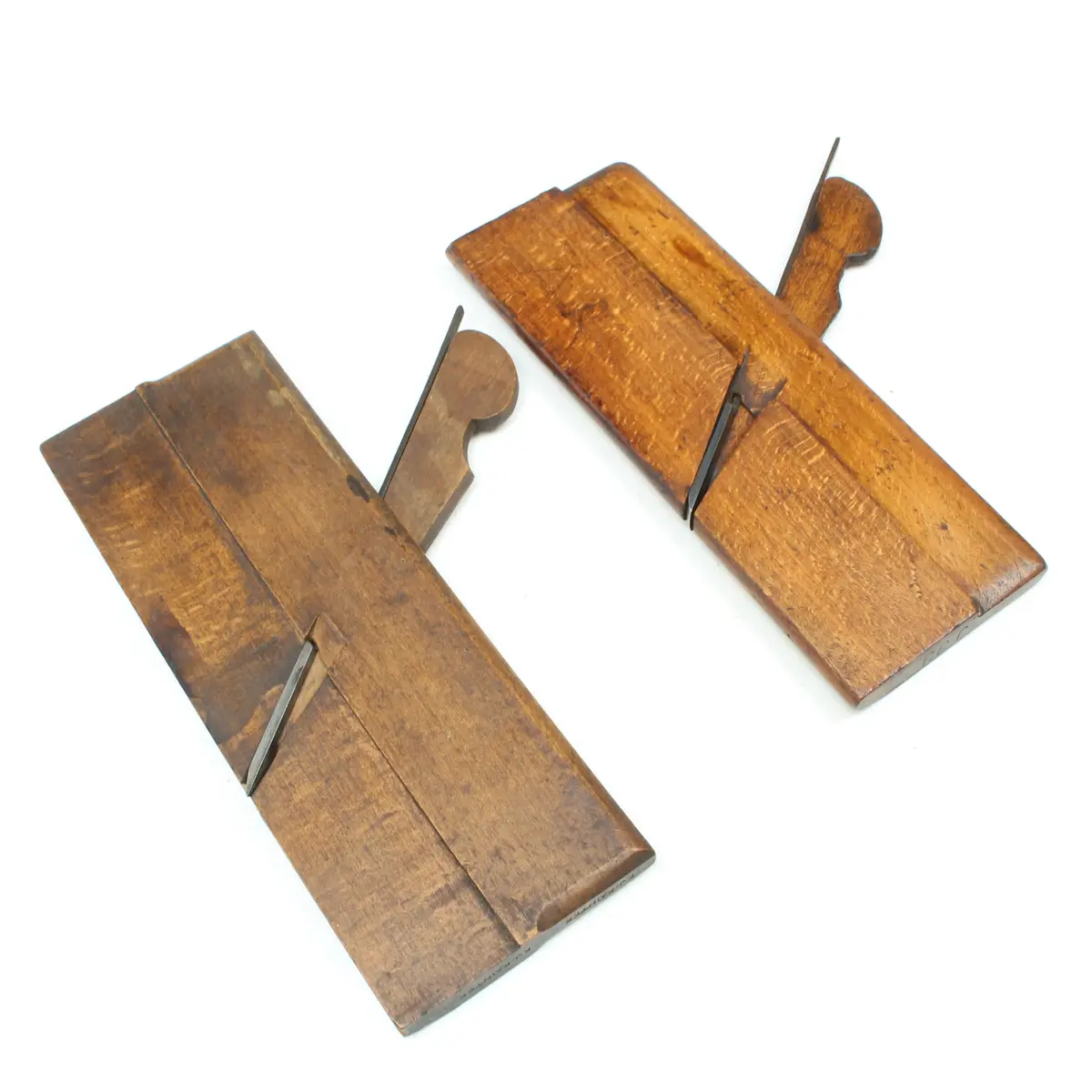 2X Hollow And Round Planes (Beech) 2