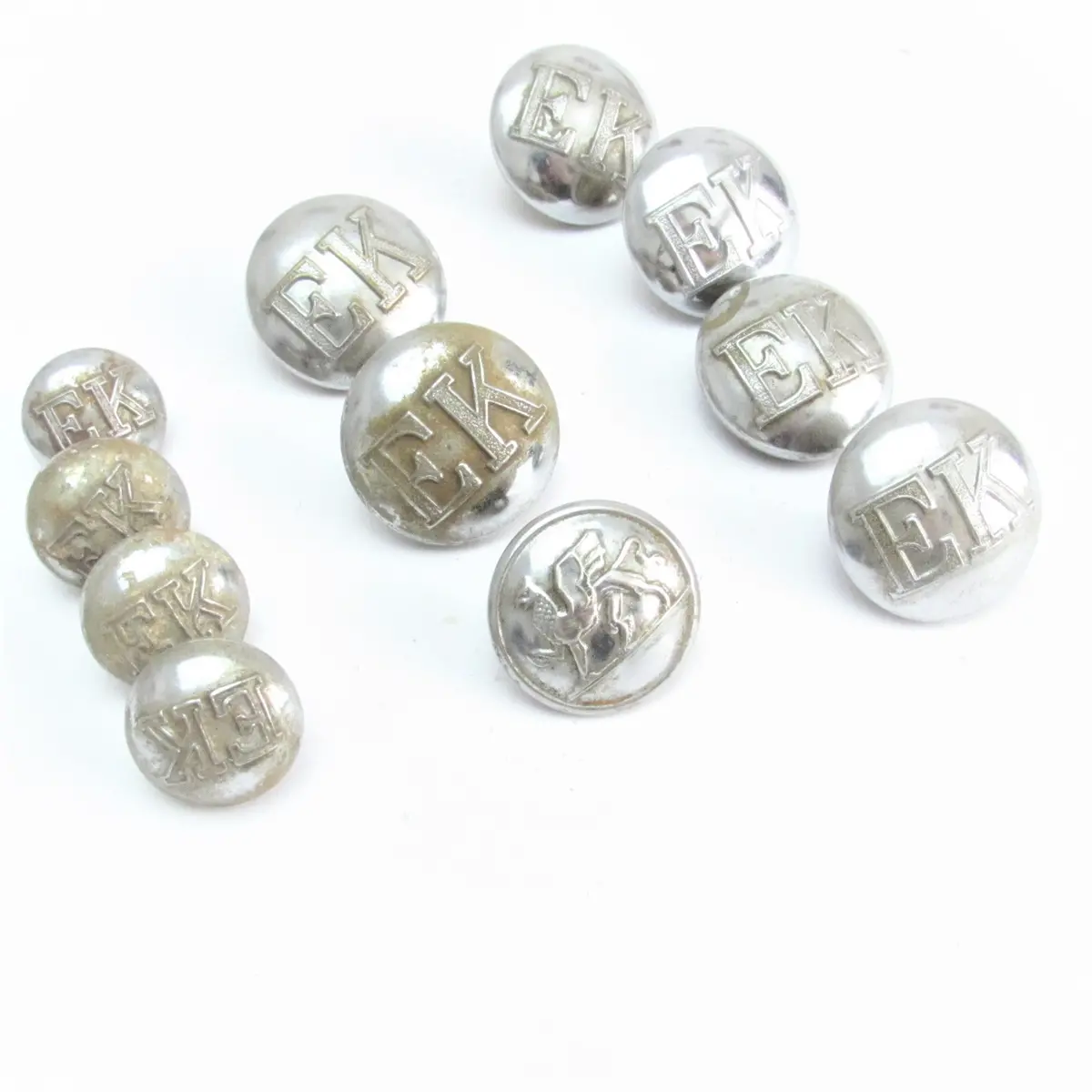 Collection Of Military 'Ek' Buttons 1