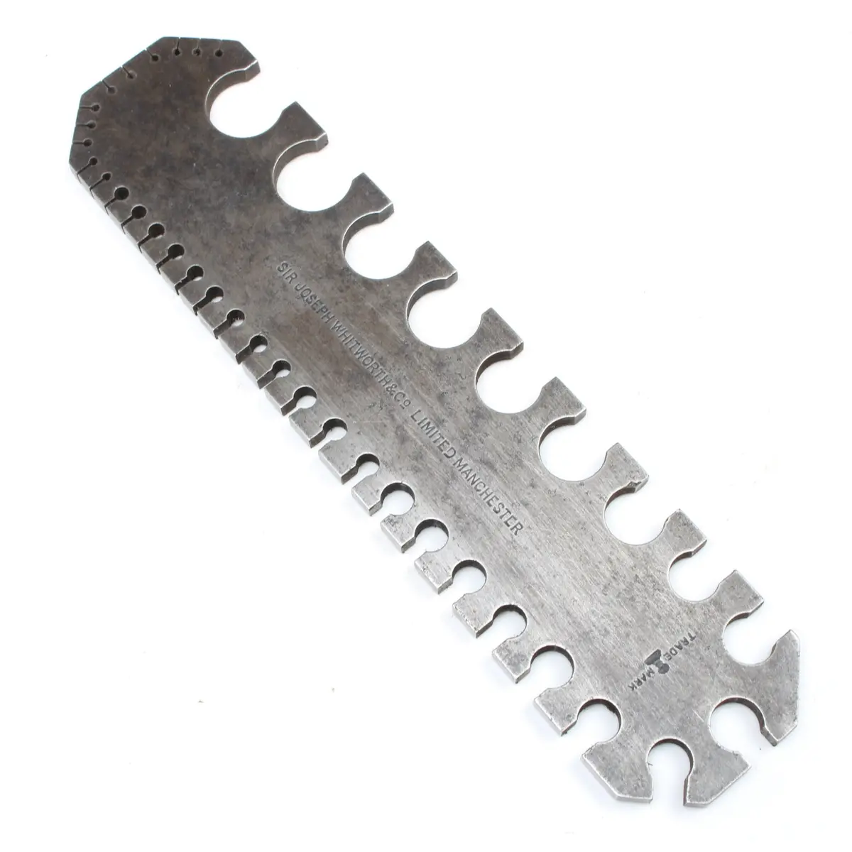 Old Sir Joseph Whitworth Wire Gauge (England) 1