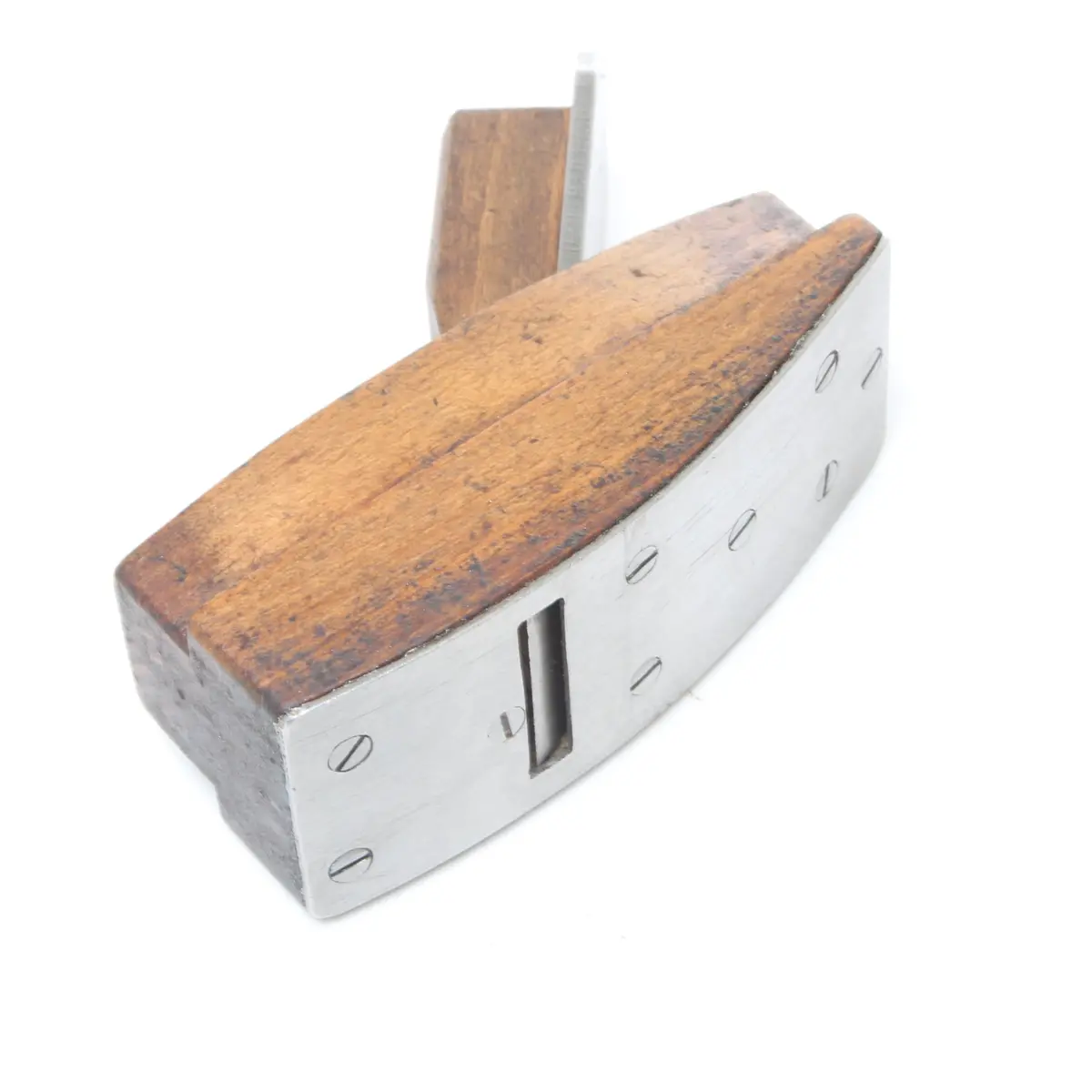 Sold - Miniature Wooden Steel Soled Compass Plane (Beech) 2