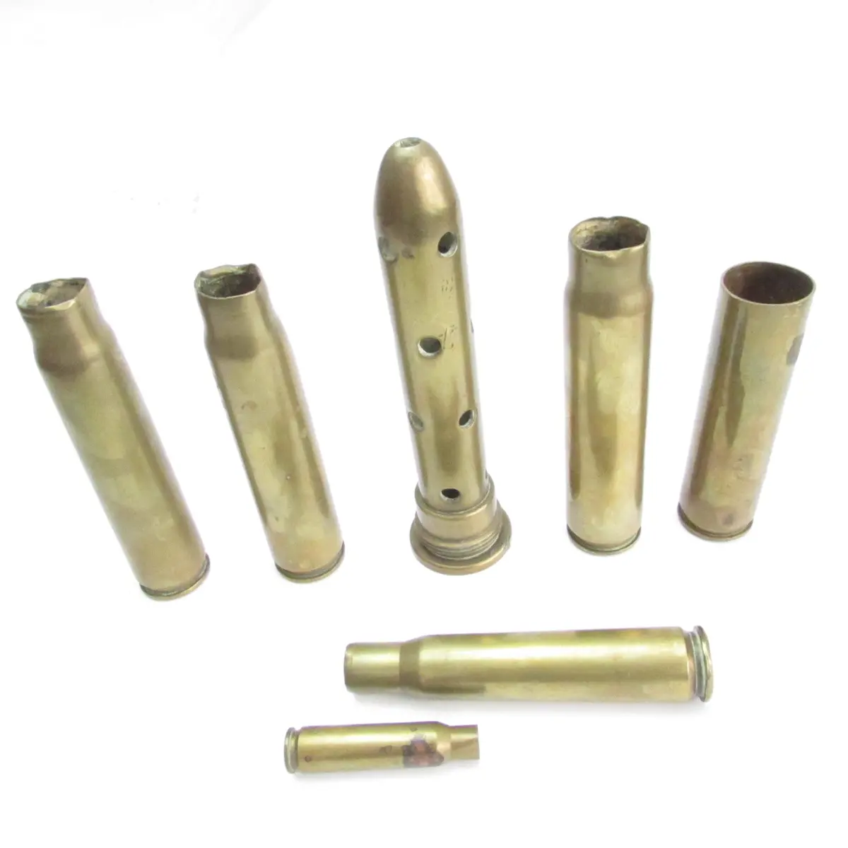 Sold - 7X Old Shell Casings - Uk Only 1