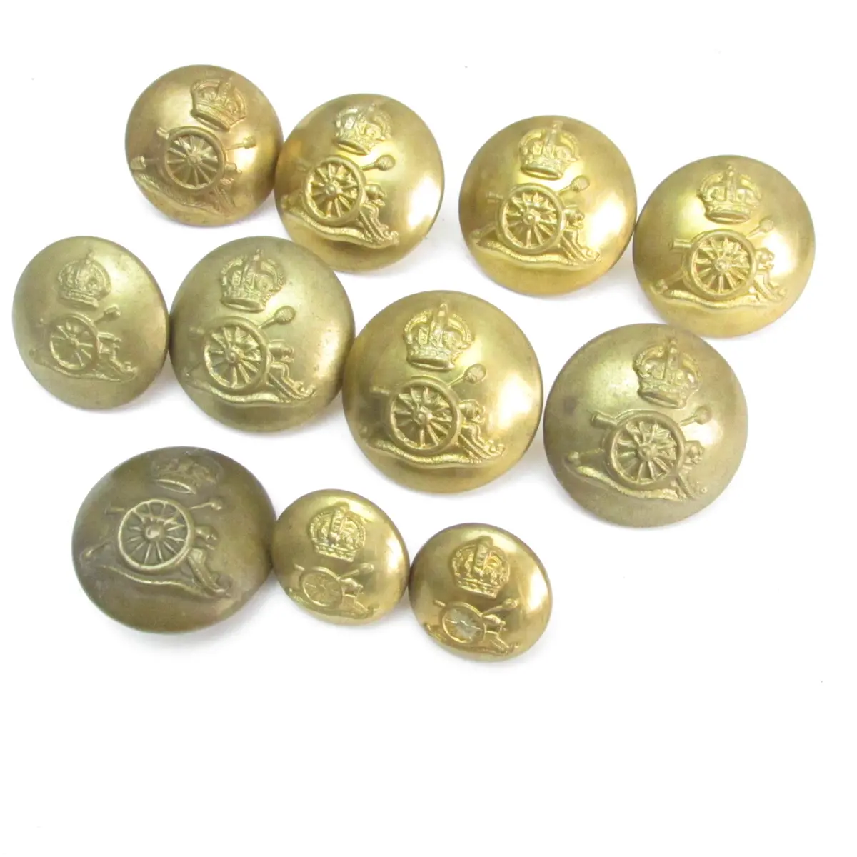 Sold - Collection Of Royal Artillery Buttons 1