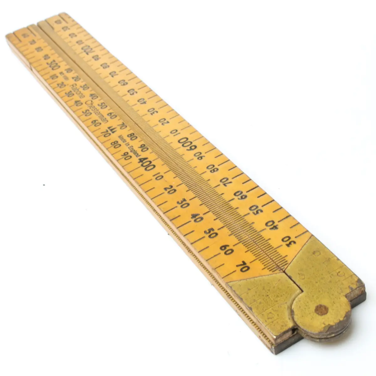 Sold - Rabone Chesterman Folding Rule - No. 1161 (Boxwood) 1