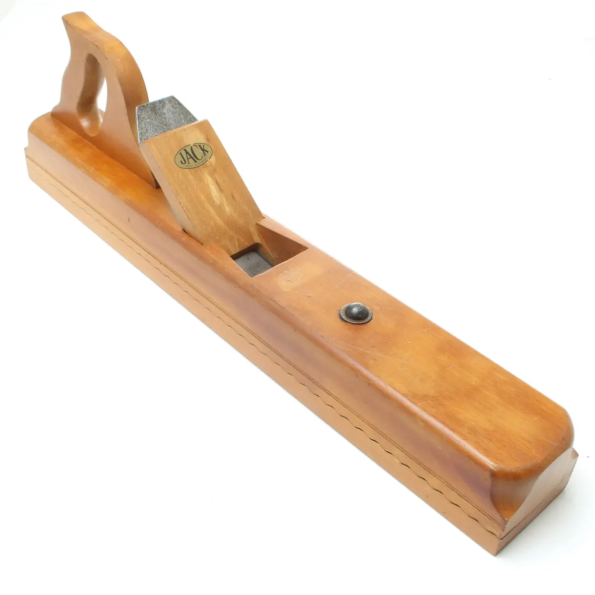 Sold - Old Jack Wooden Jointer Plane - 23 1/2" (Beech) 1