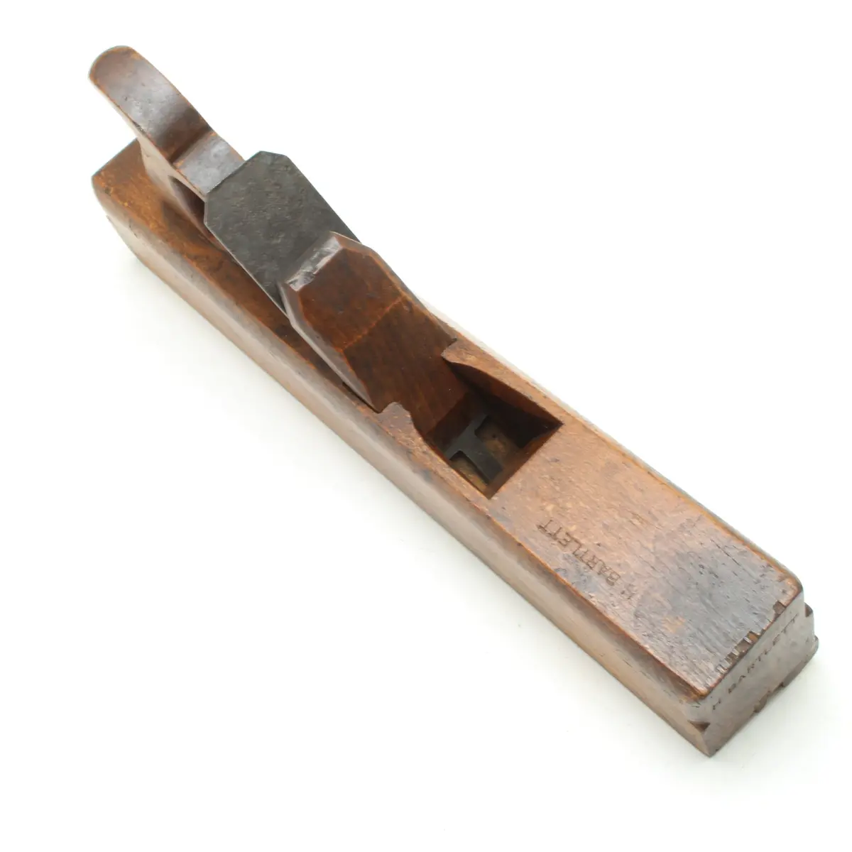Old Large Wooden Grooving Plane - 8Mm (Beech) 1