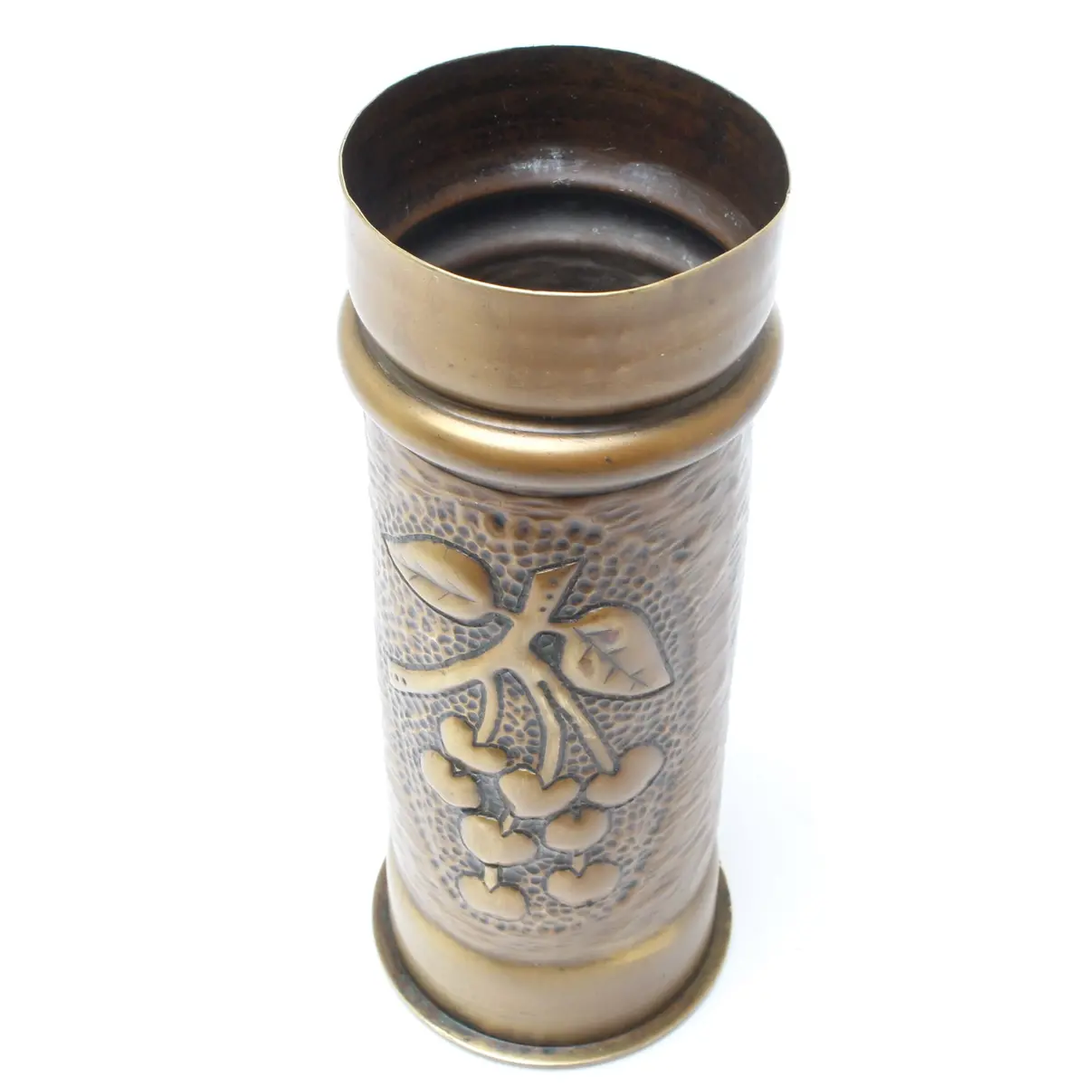 Sold - Old Wwi Decorative Trench Art - Nov 1917 2