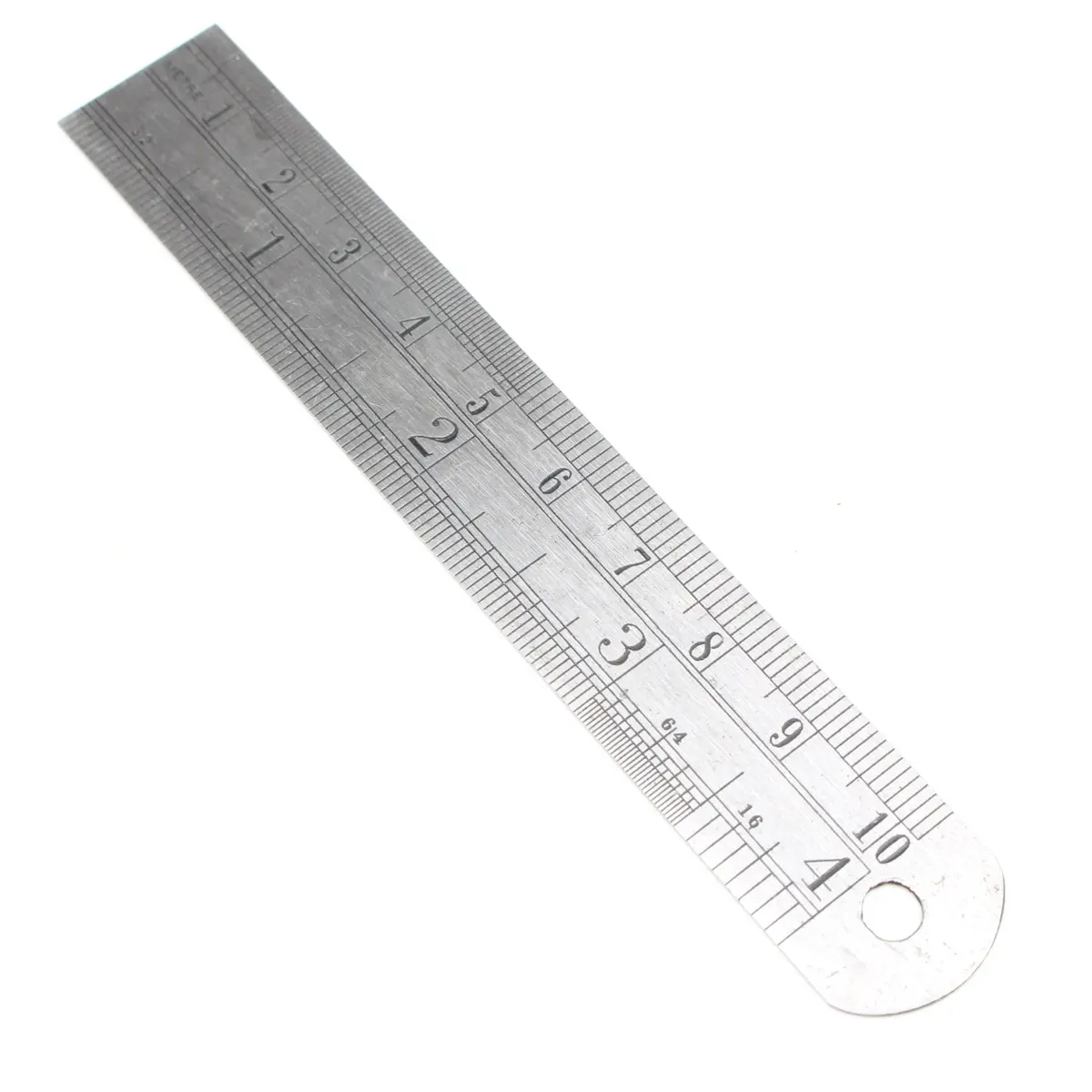 Sold - Old Small Lufkin Steel Rule No. 2707 - 4" (Usa) 2