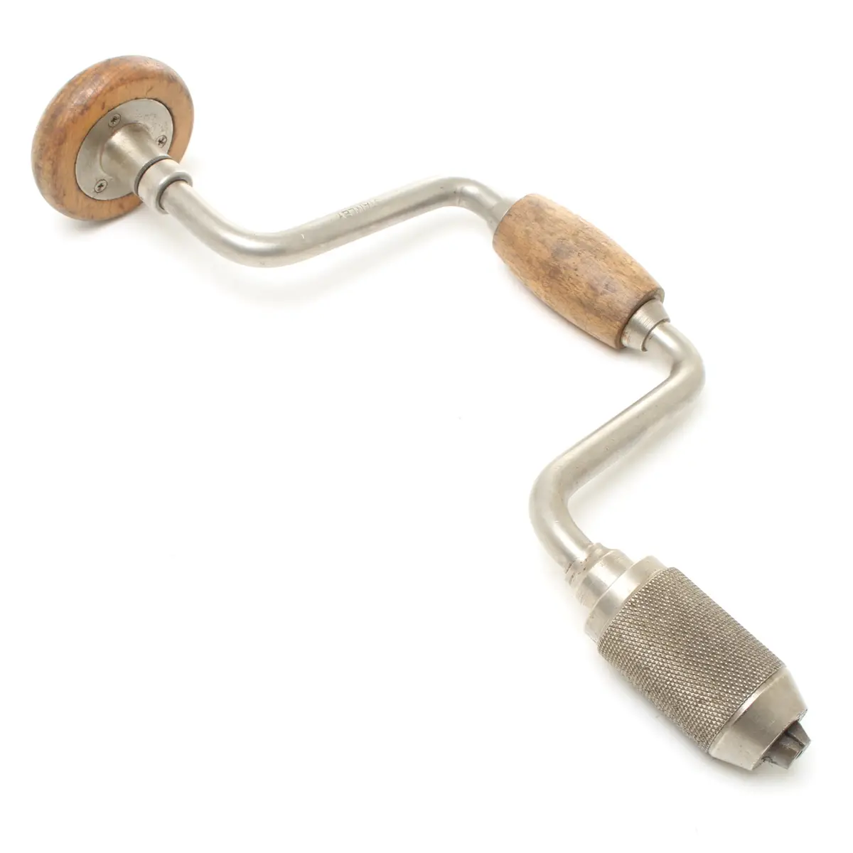 Sold - Old Stanley Drill Brace No. 66 - 8In 1