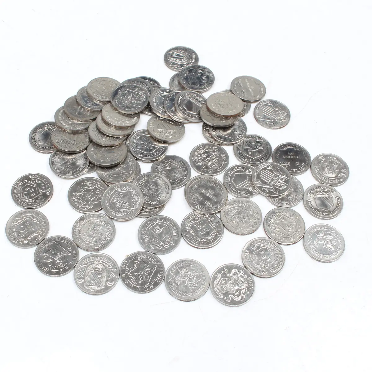 Lots Of Fa Cup Centenary Football Club Coins 1872-1972 1