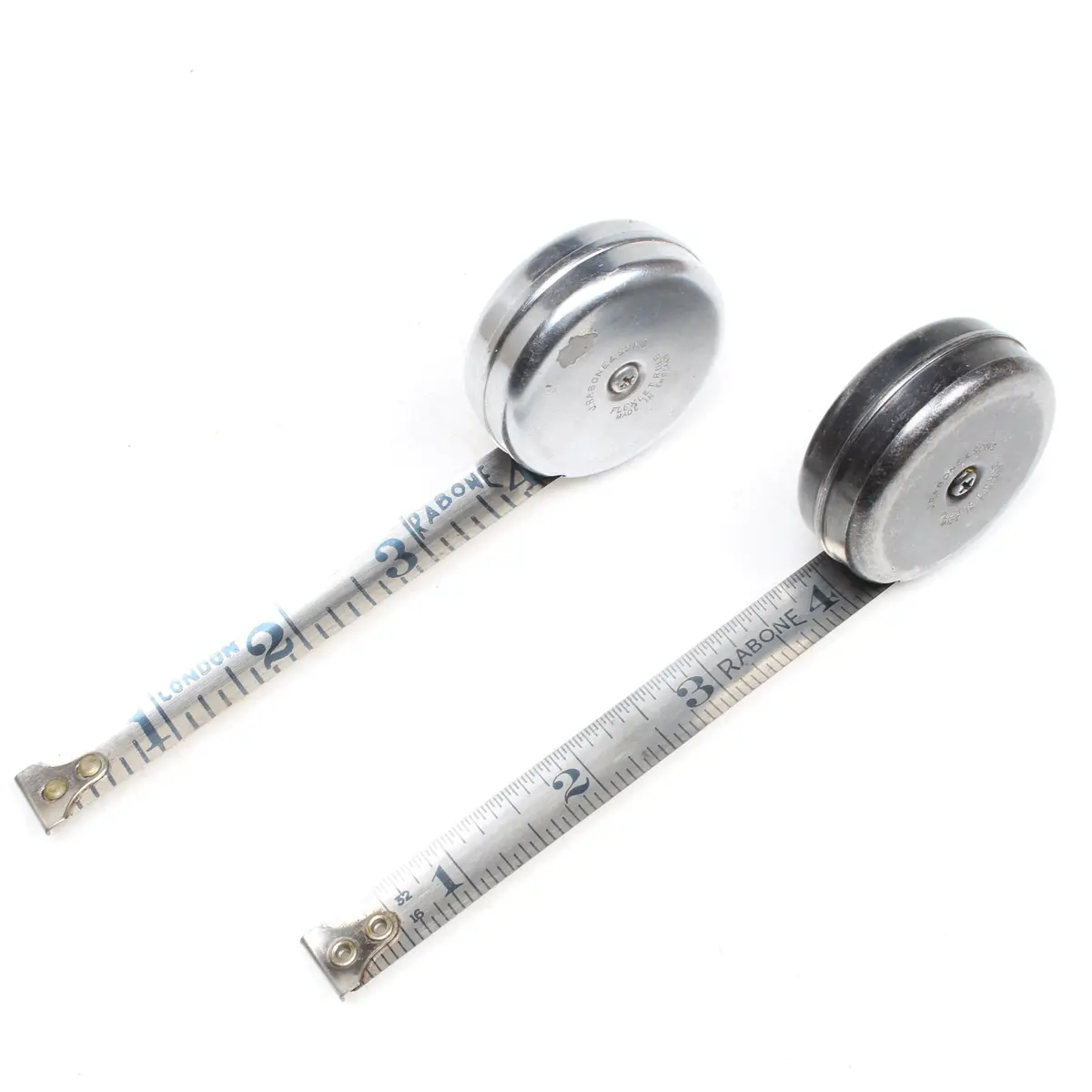 2X Small John Rabone Flexlet Push-Pull Tape Measures 1