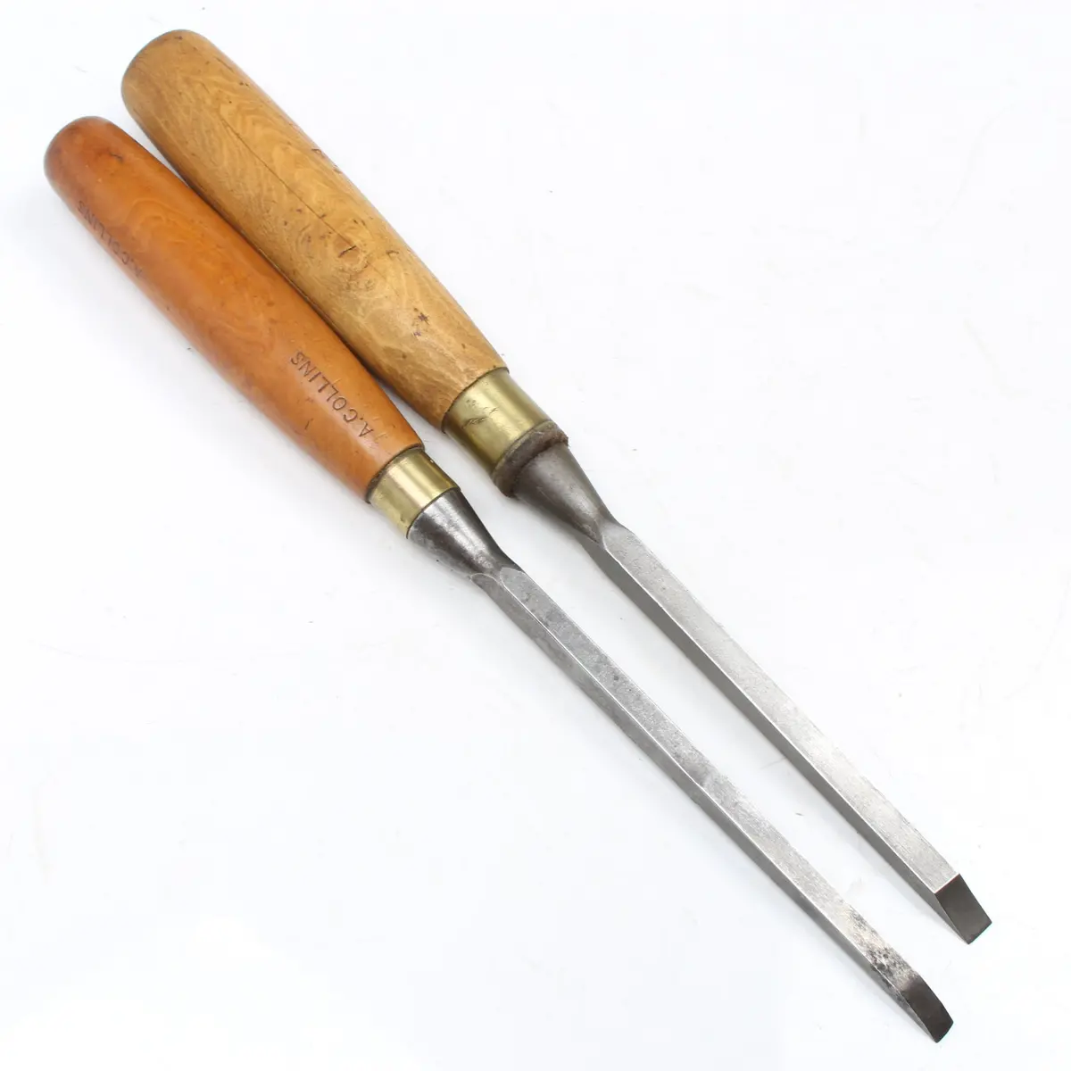 2X Old Marples Sash Mortice Chisels – 6Mm, 8Mm (Boxwood) 1