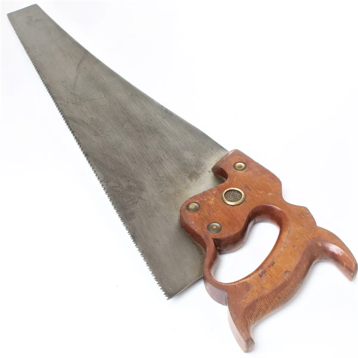Sold - Disston Philadelphia D8 Panel Saw – 22”- 10Tpi (Apple) 1