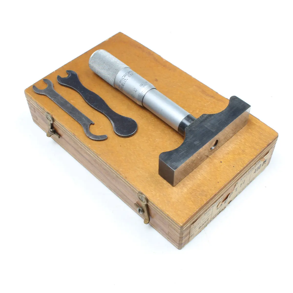 Shardlow Depth Micrometer No. 410M (Beech) 1