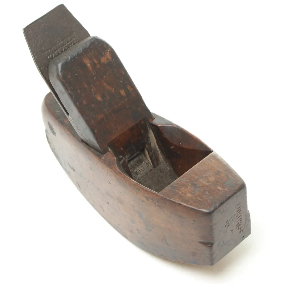 Sold - W Dibb (York) Wooden Compass Plane (Beech) 1