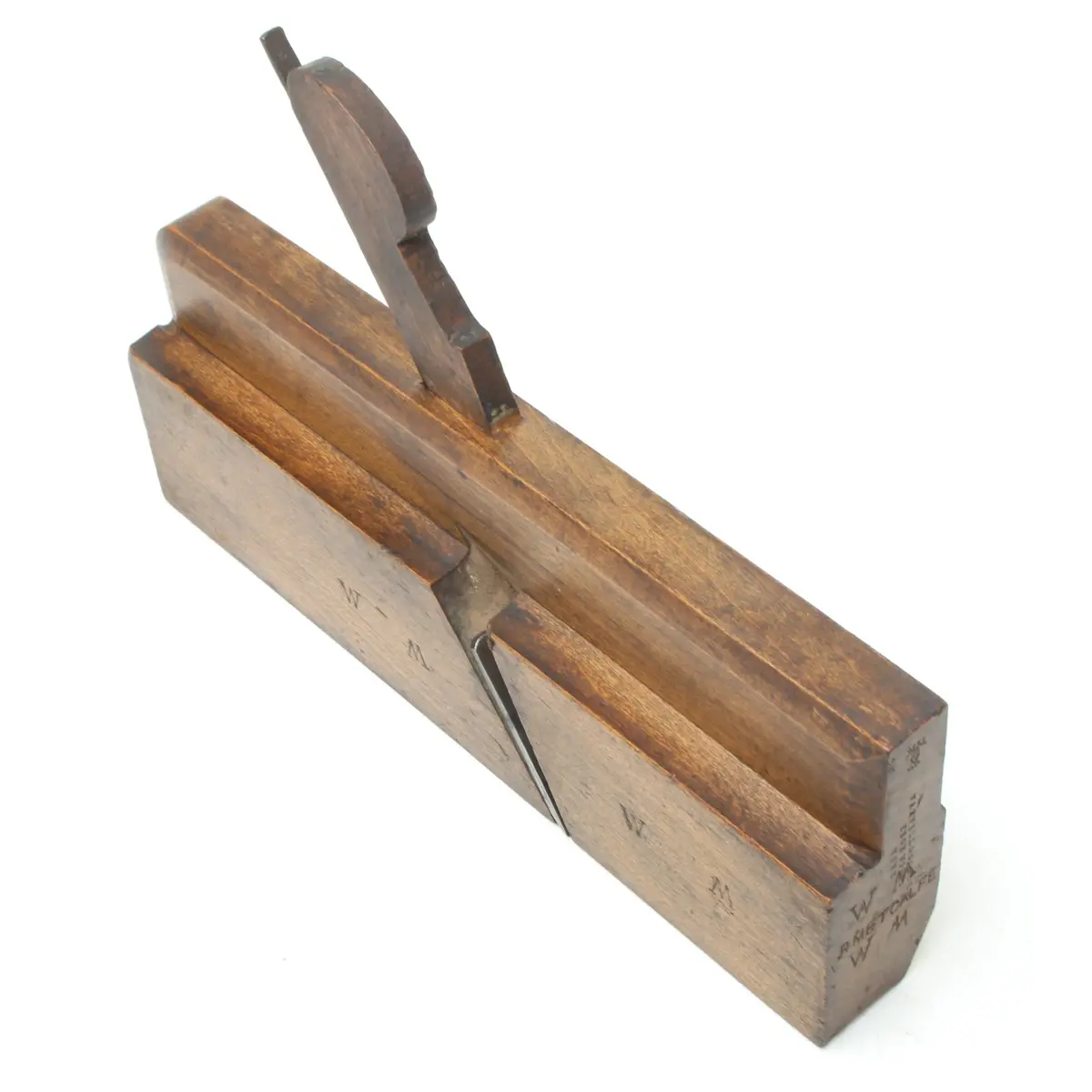 Varvill Wooden Hollow Plane No. 14 (Beech) 1