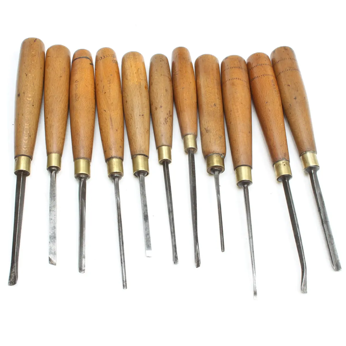 11X Frost Wood-Carving Tools (Beech) 1
