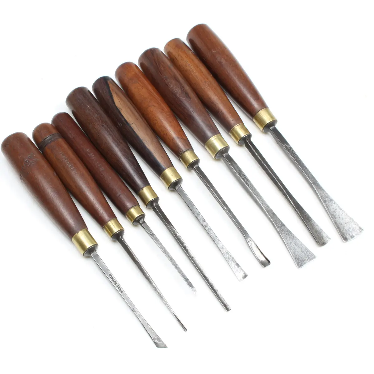 9X Old Herring Wood Carving Tools - England, Wales, Scotland Only 1