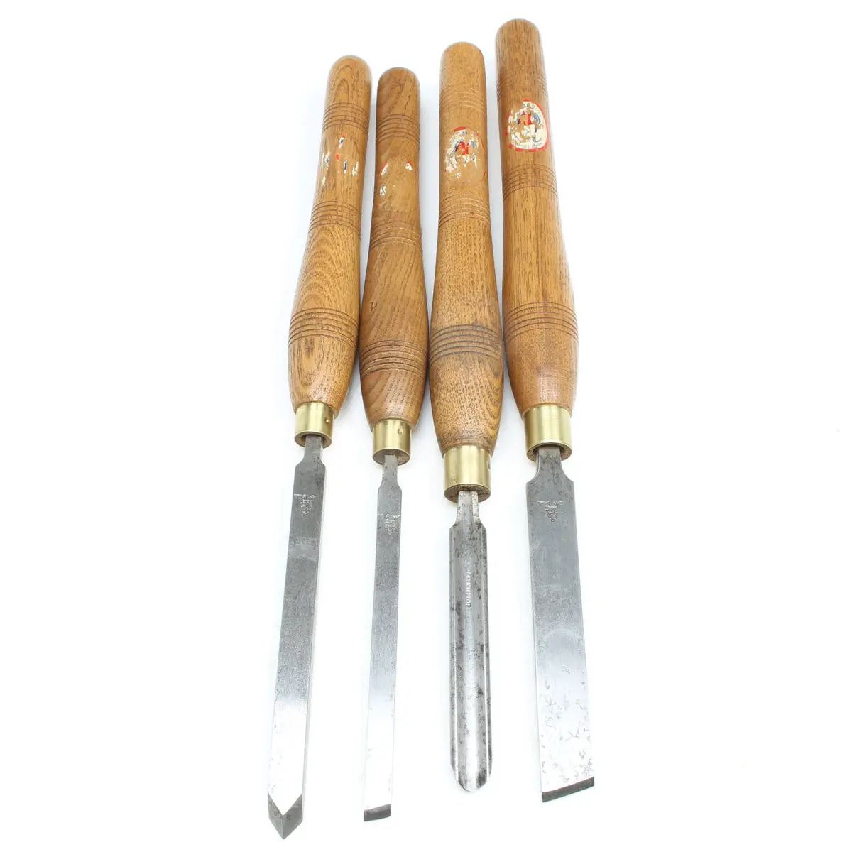 4X Old John Bull Woodturning Tools - Uk Only 1
