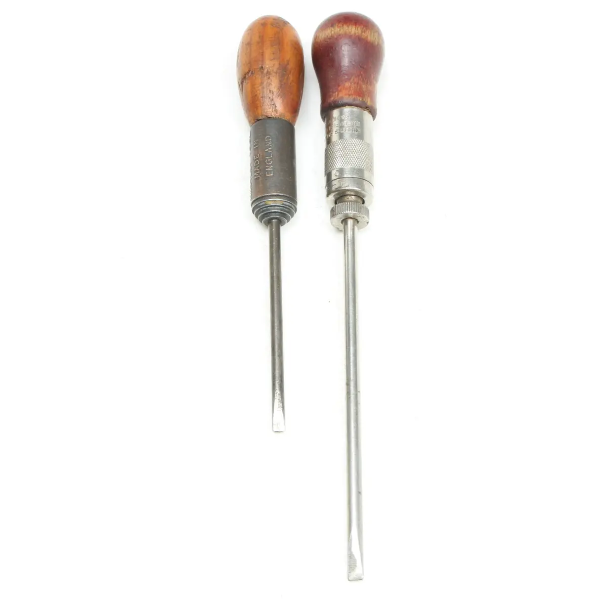 Small, Old Hartley & Millers Falls Ratchet Screwdrivers 2