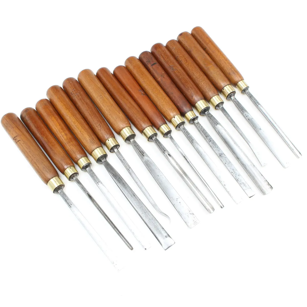 Large Addis Woodcarving Tools Set (Mahogany) 1