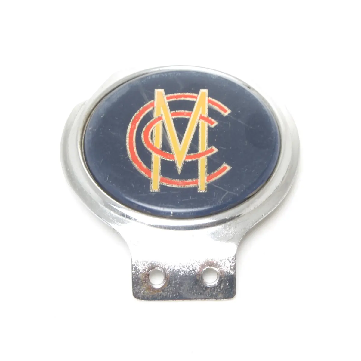 Vintage Mcc Marylebone Cricket Club (Lords) Car Badge 1