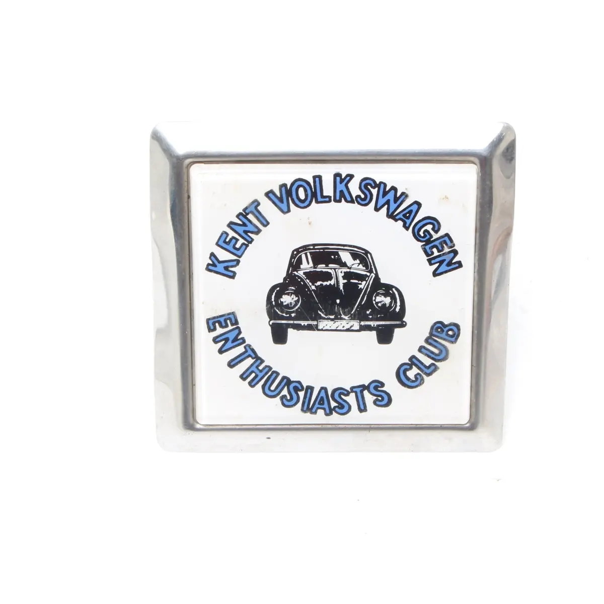 Vintage Kent Volkswagen Enthusiasts Club Car Badge 1