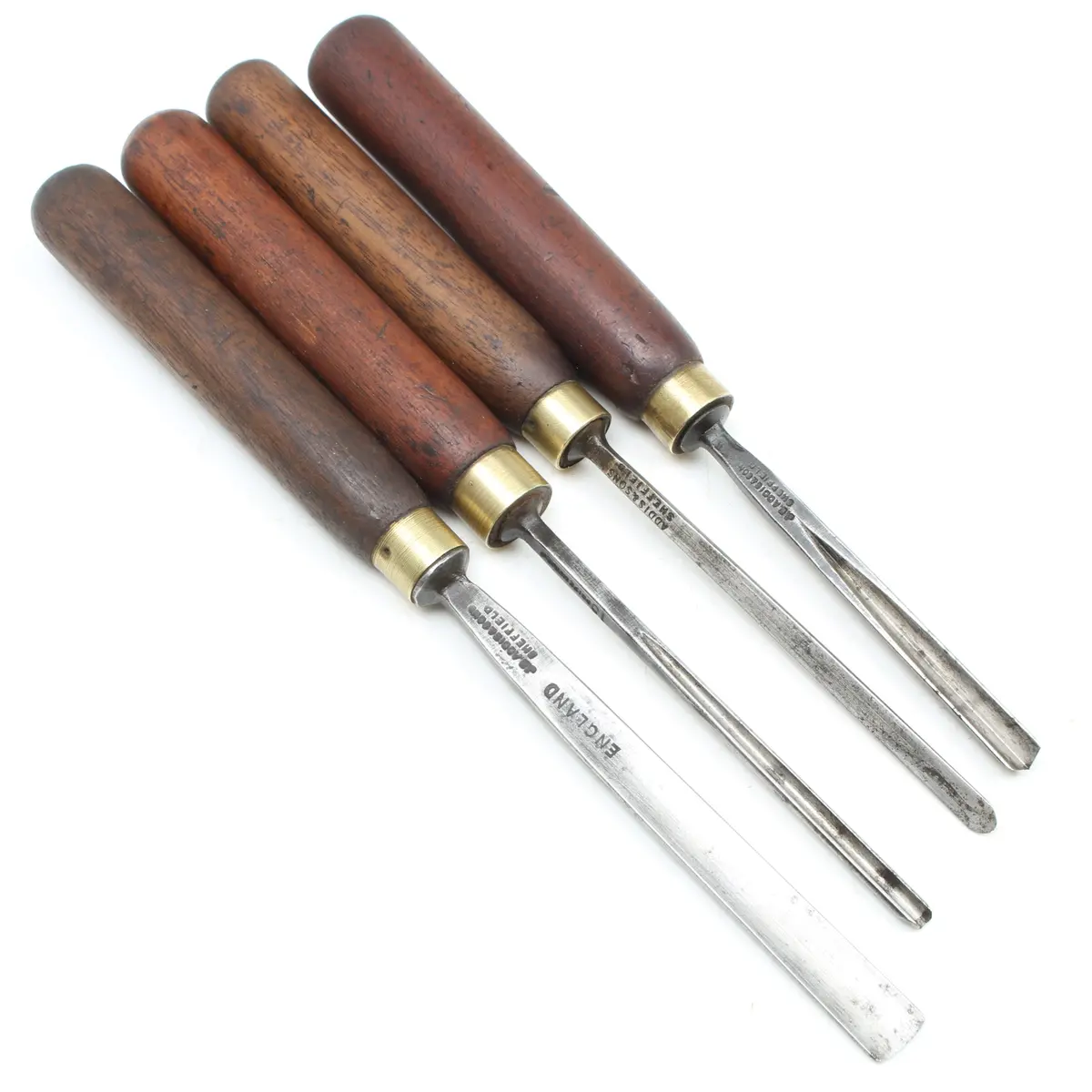 4X Addis Woodcarving Tools (Mahogany) 1