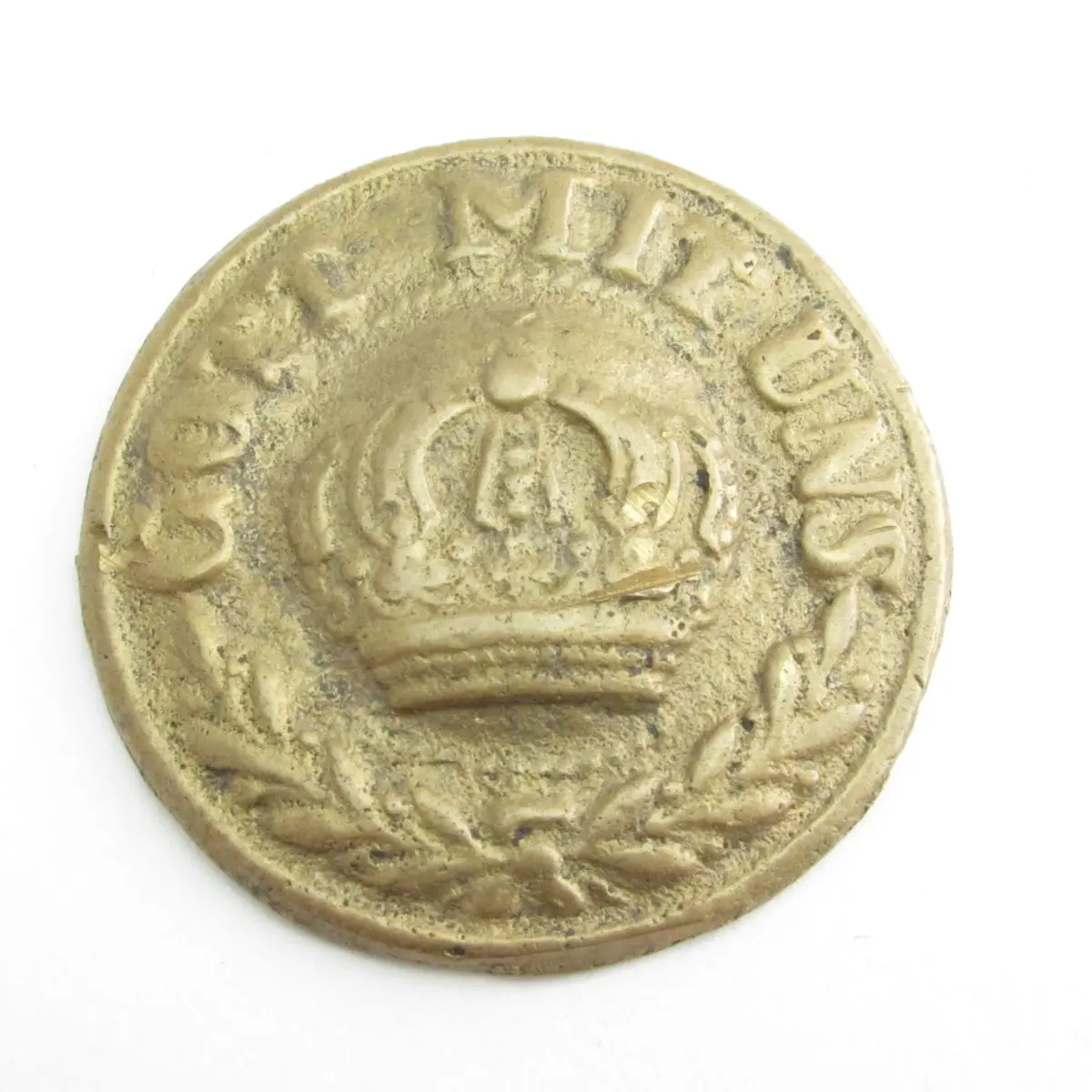 Old 'Gott Mit Uns' German Medallion / Coin 1