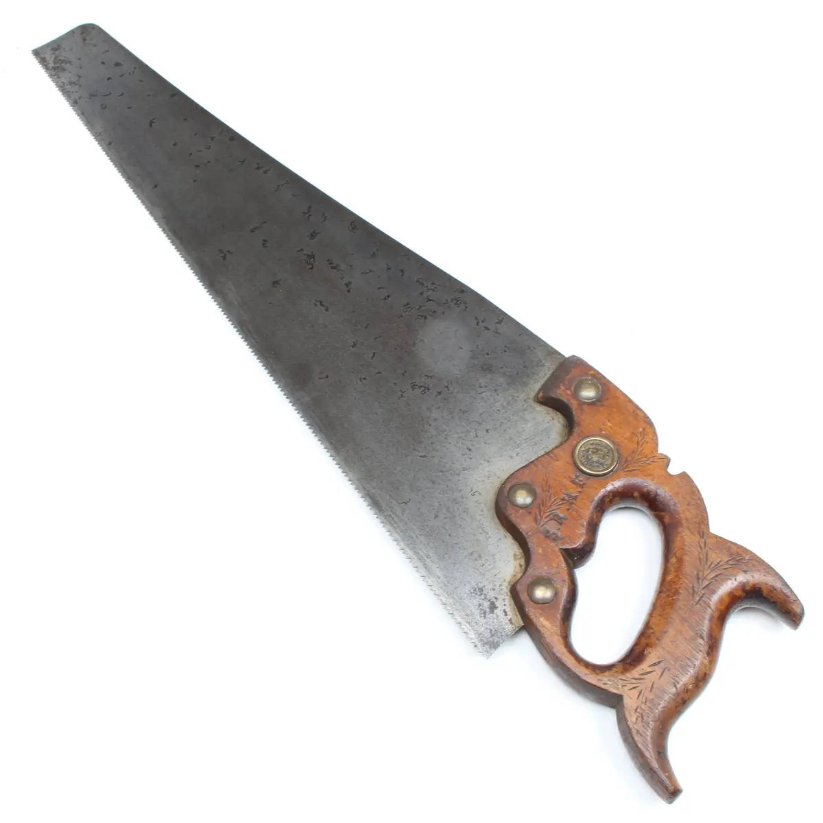 Old Small Panel Saw - 20" - 10Tpi (Beech) 1