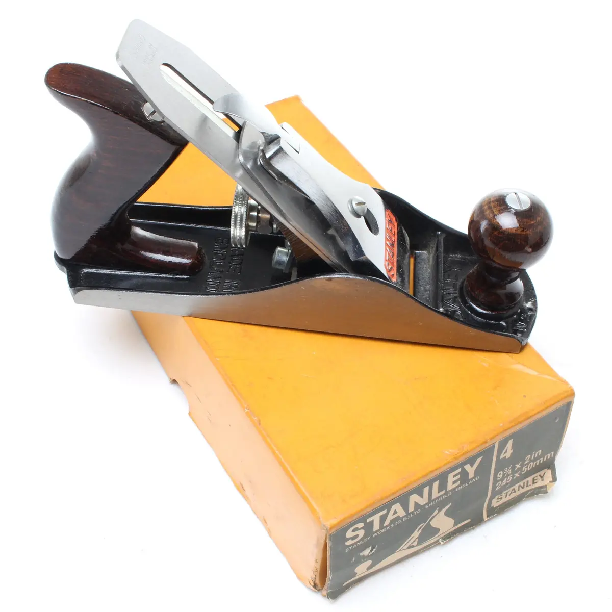 Sold - Stanley Smoothing Plane No. 4 (Beech) 1