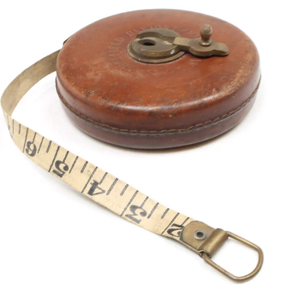 Chesterman Leather Tape Measure - 66Ft 1