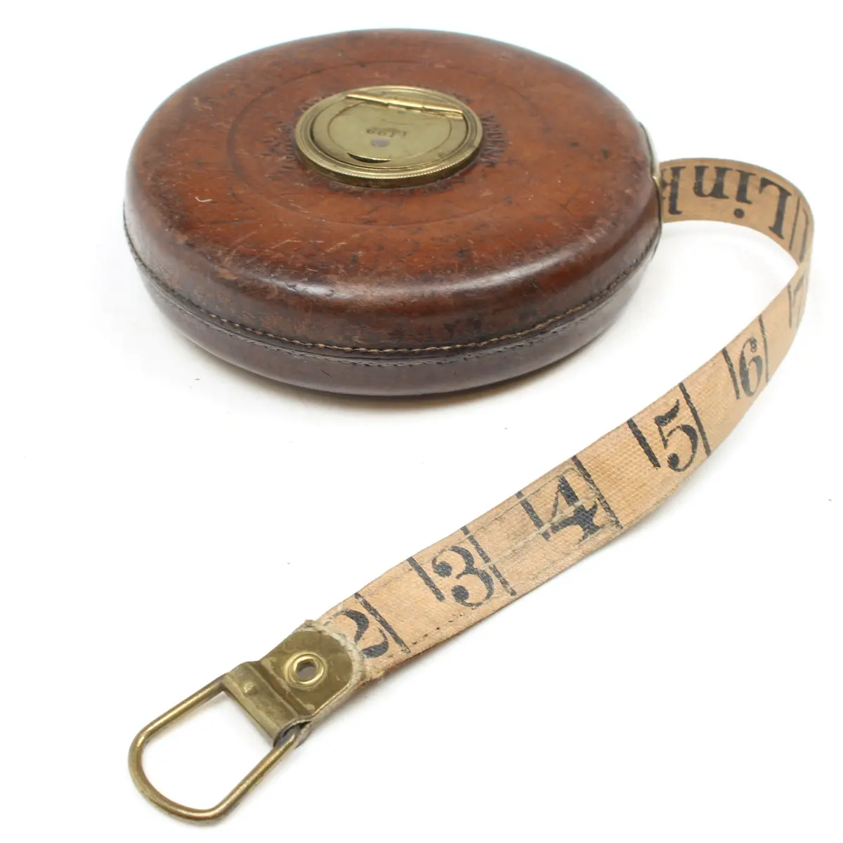 Chesterman Leather Tape Measure - 66Ft 1
