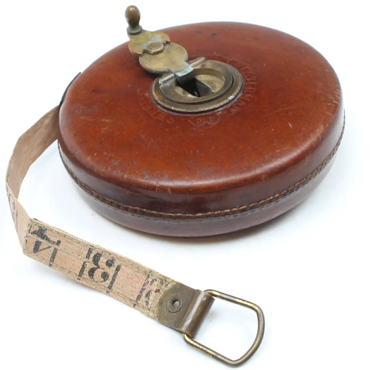 Chesterman Leather Tape Measure - 66Ft 1