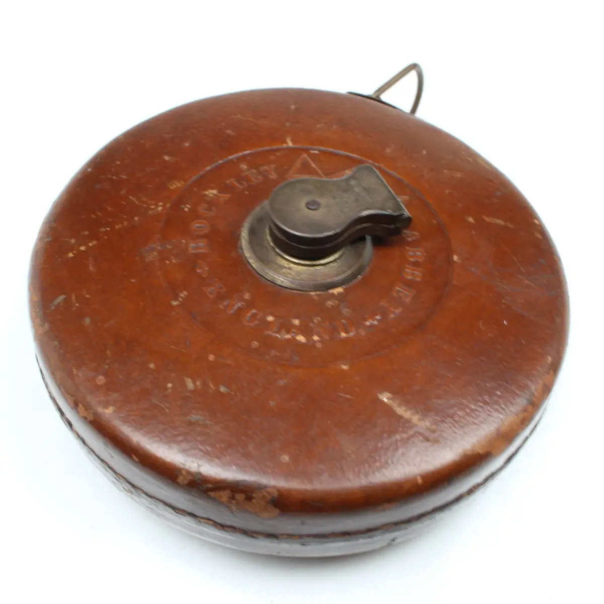 Hockley Abbey Leather Tape Measure No. 250 - 66Ft 2
