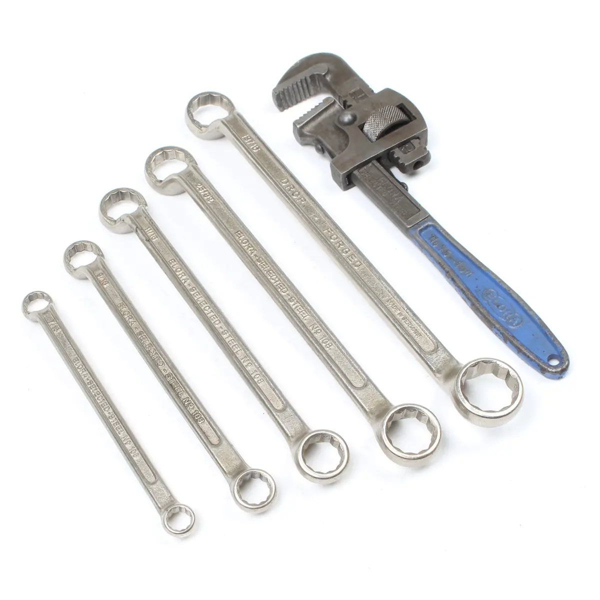 5X Elora Ring Spanners + Elora Wrench (Germany) 1