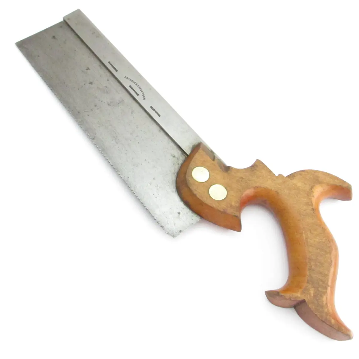 Sold - Drabble & Sanderson Dovetail Saw - 8" - 18Tpi (Beech) 1