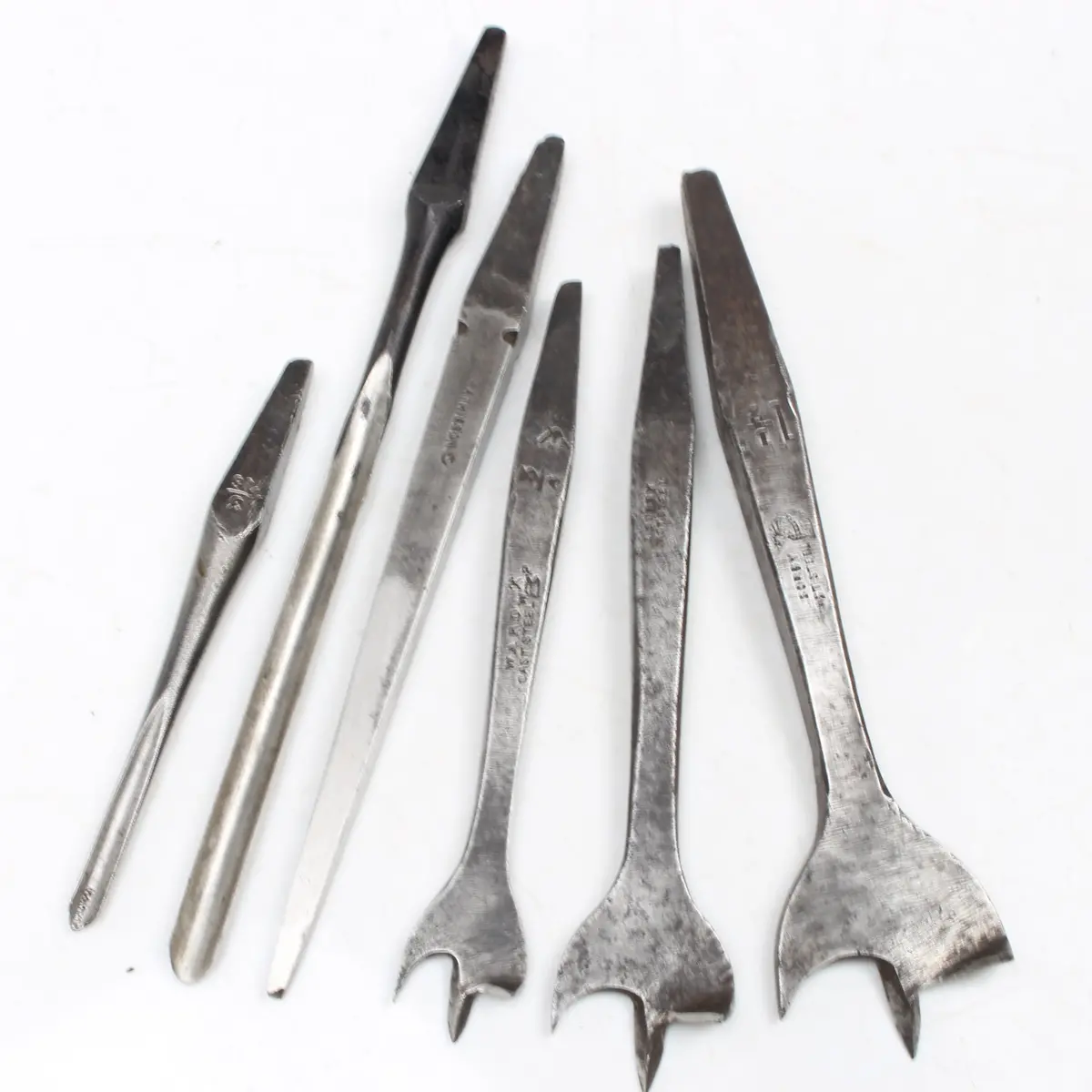 6X Old Drill Bits 1