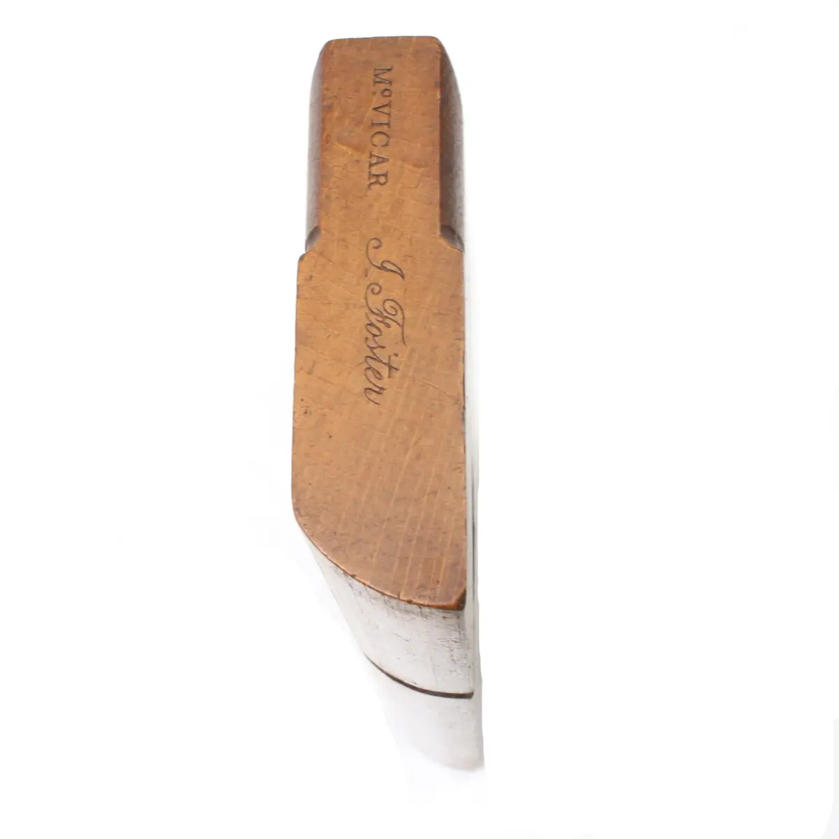 Mcvicar Wooden Half Round Plane (Beech) 1